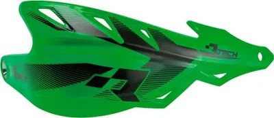 Productafbeelding van Handbeschuitingen (Handvangers) Raptor, Groen (Met Bevestigingen Voor Stuur Van 22,2 Mm En 28,6 Mm)