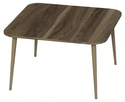 Produktbild von Eleganter brauner Couchtisch aus Holz im modernen Design