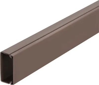 Produktbild von ROTH LANGE Kabelkanal BxH 30 x 15 mm braun 2 m