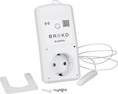 Produktbild von BROKO Funkempfänger + Antenne für Dunstabzüge | BL220FRX | Schukostecker