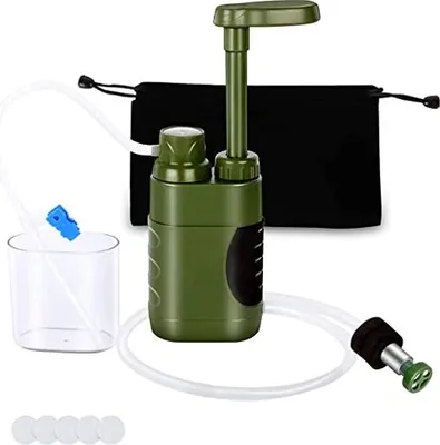 Produktbild von Outdoor -Überlebenswasserfilter im Freien, Filtrationssystem, tragbares Camping 5000L -Purifikator -Wandern, Reisen