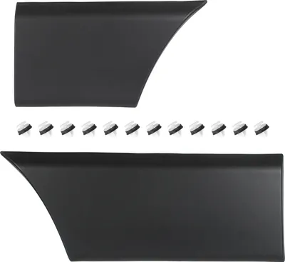 Image de Baguette latérale / baguette de porte DROITE (baguette devant + derrière la roue arrière) + clips pour