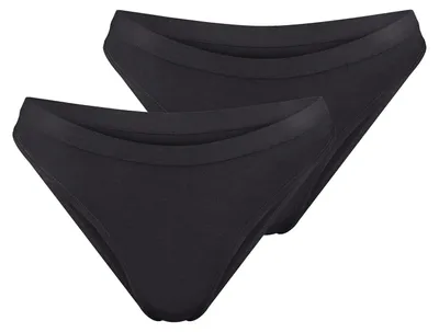 Produktbild von sloggi Damen Brasilslip Blue GO Sense 2-Pack black - Größe L