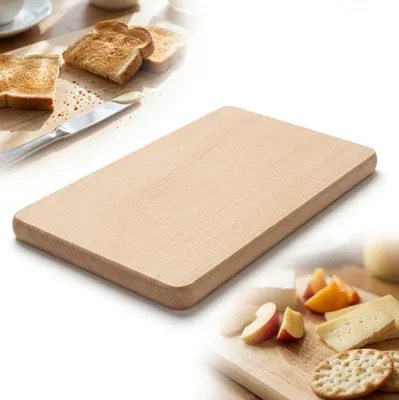 Obrázek produktu pro Dřevěná krájecí deska SNÍDANĚ 24 x 14 x 1,6 cm