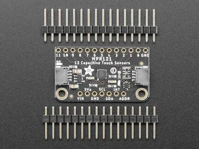 Produktbild von Adafruit 12-Key Capacitive Touch Sensor Breakout - MPR121 - STEMMA QT 1982
