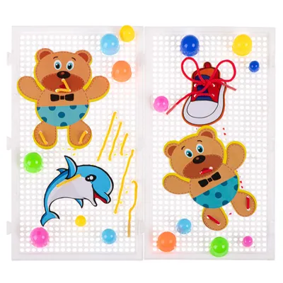 Produktbild von KIK - Puzzle-Pilze + Nähen lernen, Satz mit 603 Teilen