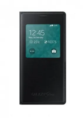Produktbild von Samsung S View Cover schwarz für Galaxy S5 mini