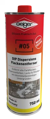 Produktbild von Geiger Dispersionsfleckenentferner, DIP 750 ml Nr.5