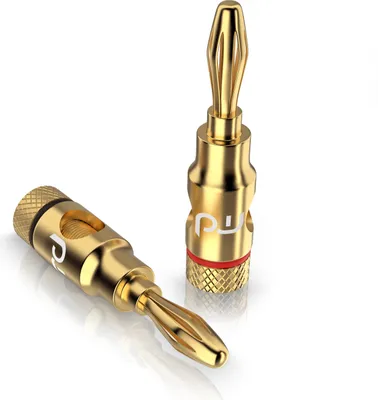 Zdjęcie produktu dla Adapter audio Primewire wtyk bananowy do kabli do 6,8 mm² - do kabli głośnikowych, wzmacniaczy