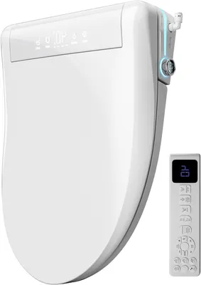 Productafbeelding van Intelligente Toiletbril - Bidetfunctie Verwarmd - Hygiënisch Comfort - Automatisch Deksel - V-vorm - Wit