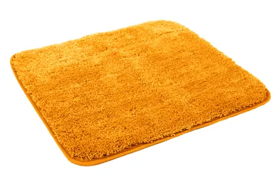 Produktbild von Kinzler hochwertige Mikrofaser Badematte für Hänge-WC, 50x55 cm, mit rutschfestem Rücken, terra; J-10003/38