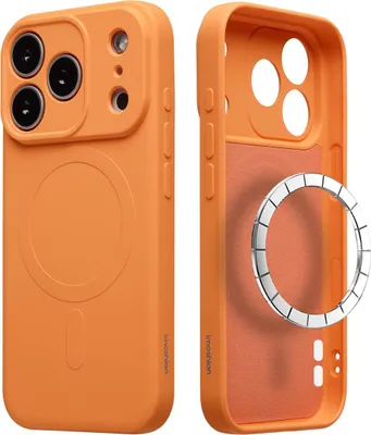 Productafbeelding van imoshion Color Backcover met MagSafe voor de Apple iPhone 17 Pro - Oranje
