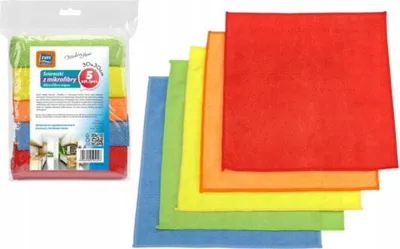 Zdjęcie produktu dla Ręczniki kuchenne z mikrofibry 5 sztuk 30x30 cm