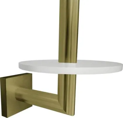 Produktbild von REIKA Reserverollenhalter SAGA gold gebürstet