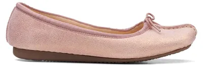 Produktbild von Clarks Damen Freckle Ice Ballerinas, Pink Metallic, 35.5 EU