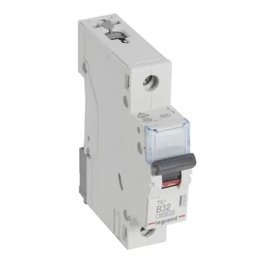 Obrázok produktu pre Legrand TX3, Miniatúrny istič, Typ B, IP20, 240 - 415 V