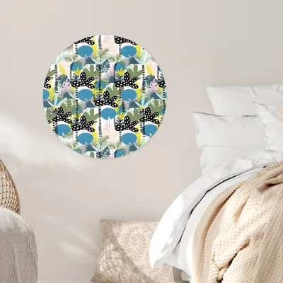 Produktbild von MuchoWow® - Wand Kreis - Wand Bild - Foto Tapete - Selbstklebende - Wohnzimmerdekoration - Wand Dekoration - Kinderzimmer