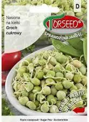 Produktbild von Zuckererbsen, Sprossensamen 500g - Torseed