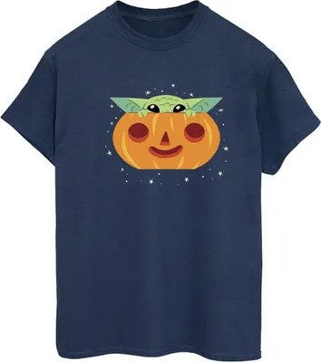 Produktbild von Star Wars - "The Mandalorian" T-Shirt für Damen BI45877 (XXL) (Marineblau)