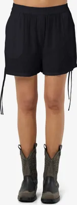 Produktbild von Leichte Shorts mit Kordelzug und elastischem Bund | XS