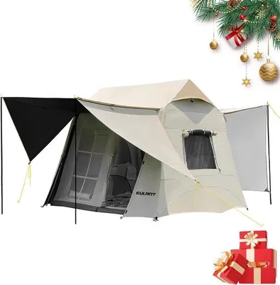Imagen del producto de Tienda de lujo - Tienda de fácil montaje de alta calidad - Tienda de camping con protección contra la luz