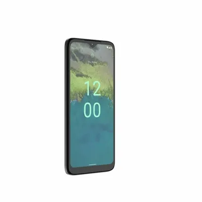 A smartphone is shown against a white background.