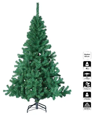 Produktbild von Feeric Elegant Weihnachtsbaum 150 Cm Grün  Grün One Size