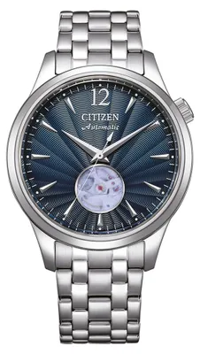 Produktbild von Citizen NH9131-73L Herren-Armbanduhr Automatik Stahl/Blau