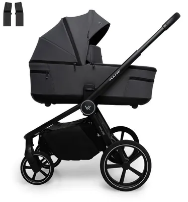 Zdjęcie produktu dla Muuvo FIVE wózek wielofunkcyjny 2w1 Iron Graphite