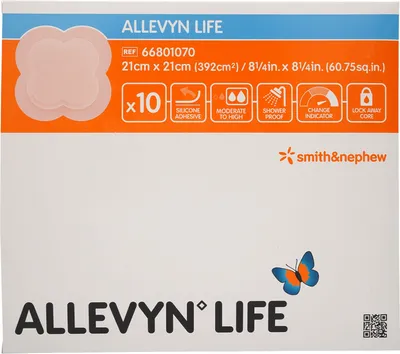Produktbild von Allevyn Life 21x21 cm Silikonschaumverband 10 St
