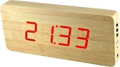Obrázok produktu pre Digitálny LED budík/ hodiny MPM s dátumom a teplomerom 3672.51,