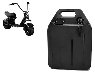 Imagen del producto de Batería de iones de litio, con una capacidad de 20 Ah y un voltaje de 60 V, modelo A-60V-40Ah