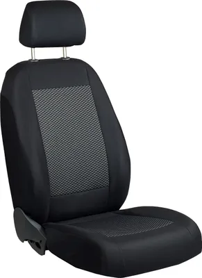 Produktbild von Schwarz-graue Dreiecke Sitzbezug für ALFA ROMEO 159 Fahrer Sitzbezug