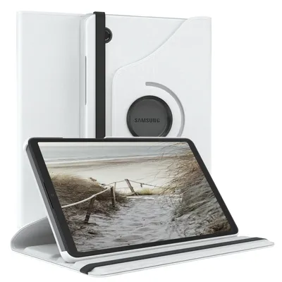 Produktbild von EAZY CASE - Tablet Hülle für Samsung Galaxy Tab A9 Schutzhülle, Tablet Case 360° drehbar in Weiß