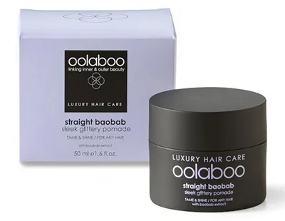Obrázek produktu pro Oolaboo Straight Baobab – lesklá pomáda s jemným leskem, 50 ml