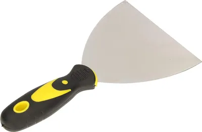 Produktbild von KOTARBAU® Edelstahl Malerspachtel 125 mm Gipser Spachtel Universalspachtel Kratzer zum Entfernen Palettenmesser mit Gummigriff