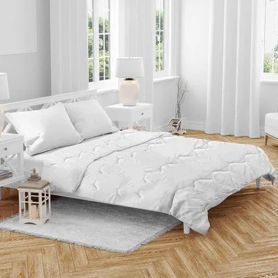 Produktbild von Famanu Sommerdecke 200 x 200 cm - Leicht und kühlend, hypoallergen, -, weiß