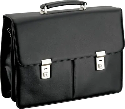 Produktbild von Akten Arbeits Umhänge Tasche Schwarz 42 x30x16cm Groß D & N – Bowatex