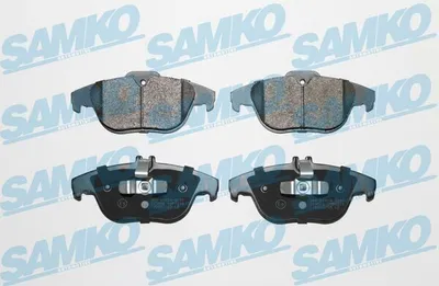 Produktbild von SAMKO Bremsbeläge Satz Hinten Bremsklötze passend für MERCEDES-BENZ C-Klasse Limousine (W204) 5SP1274