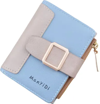 Obrázok produktu pre Peňaženka Manyidi GU-36193 - Elegantná modrá dámska peňaženka KP36193