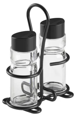 Immagine prodotto di Metaltex 252871000 Set di saliera e pepiera, 3 pezzi / linea spice