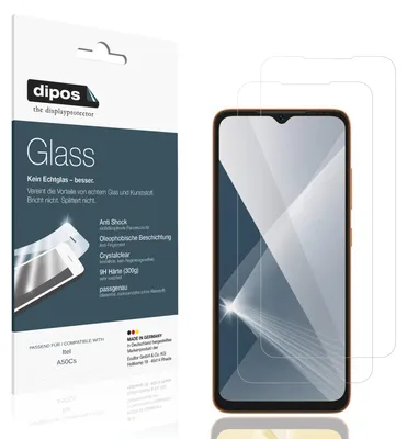 Immagine prodotto di 2x Pellicola Protettiva per Itel A50Cs Protezione Vetro Flessibile 9H dipos