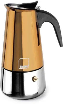 Productafbeelding van Espressomachine, 2 kopjes, 100 ml, roestvrij staal, geschikt voor inductie