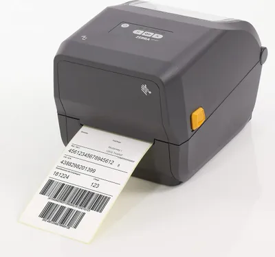 Produktbild von Zebra Etikettendrucker ZD421t, 300 dpi, 102 mm/Sek Druckgeschwindigkeit, 20,2x26,7x19,2 cm