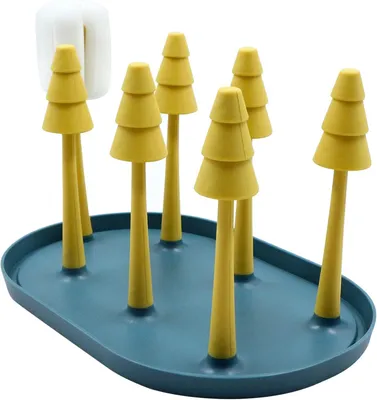 Produktbild von Flaschentrockner, Tropfstange, Tropfständer, Becherstand, Glasflaschenschalenstand, Becherablauf, Trockengestell