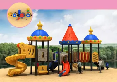 Image de Tour de jeu Tour d'escalade Aire de jeux Toys Divertissement extérieur Enfants Aires de jeux