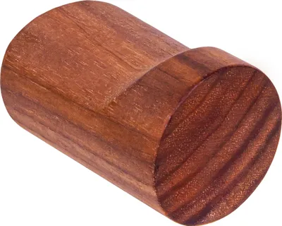 Produktbild von QUVIO Kleiderbügel - Kleiderhaken - Kleiderhaken - Kleiderhaken - Wandhaken - Kleiderhaken - Kleiderhaken - Wandhaken - Haken für Bad, Flur oder Küche - Holz - Dunkelbraun