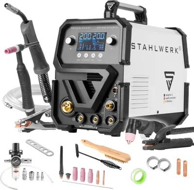 Produktbild von STAHLWERK CTM-250 ST Digitální invertorová kombinovaná svárecka 5 v 1 s proudem 200 A
