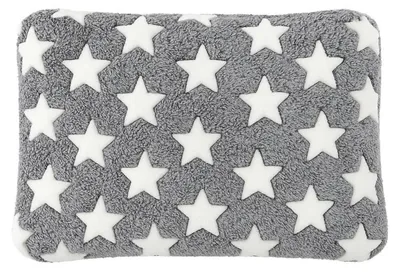 Zdjęcie produktu dla Ortopedyczne łóżko dla psa XXL, 103x70 cm, szare, można prać, dwustronne, miękkie i ciepłe