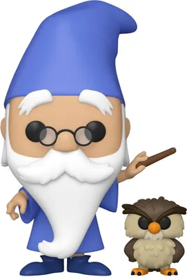 Obrázek produktu pro FUNKO POP! - Disney - Meč v kameni Merlin s Archimédem #1100